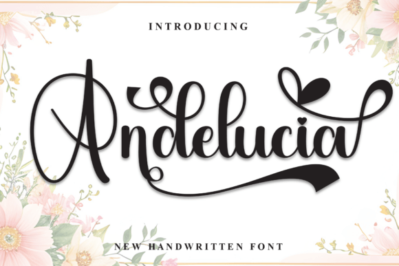 Andelucia: A Stylish Script Font for Elegant Design Projects