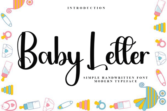 Baby Letter: A Beautiful Font for Creative Expression