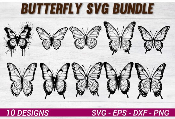 Butterfly SVG File for Crafts: A Versatile Design for Creative Projects
