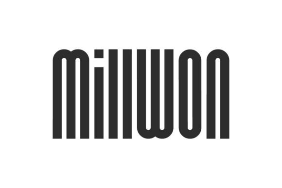 Millwon: A Versatile and Expressive Display Font for Modern Design
