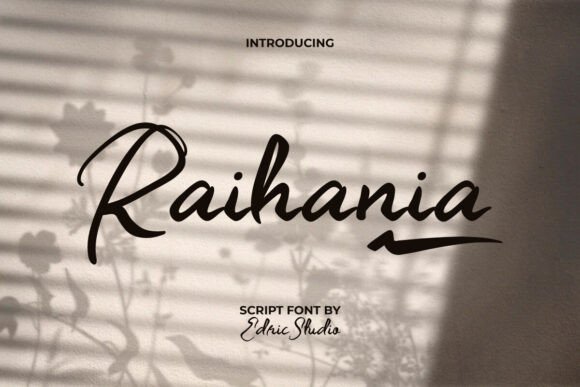 Raihania: A Versatile and Elegant Font for Modern Design