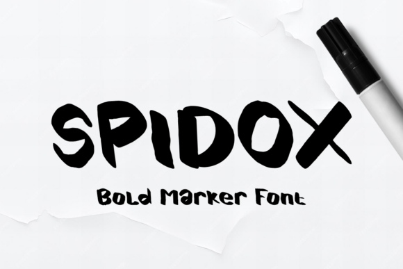 Spidox: The Bold Marker Font That Brings Street Art to Your Designs
