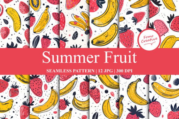 Summer Fruit: A Vibrant Addition to Digital Design
